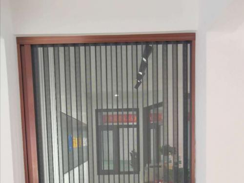 金钢网折叠纱门